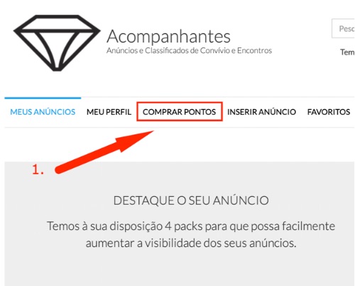 Comprar Pontos