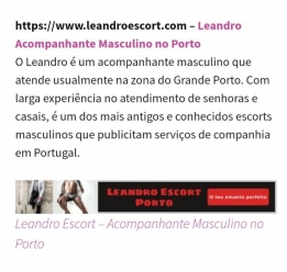 ESCORTS MASCULINOS  DO PORTO ❤LEANDRO ESCORT❤O TOP DOS TOPS